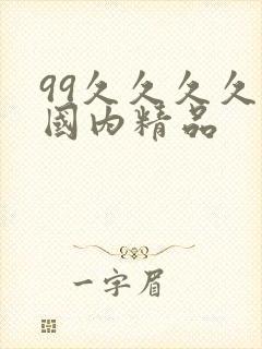 99久久久久久国内精品