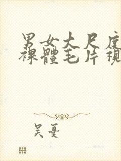 男女大尺度激情裸体毛片视频