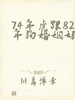 74年虎跟82年狗婚姻好不好封面