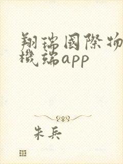 翔瑞国际物流司机端app