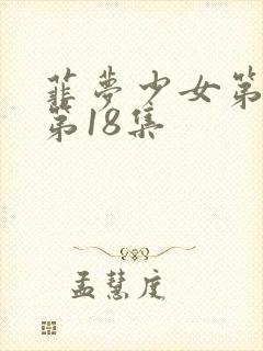 菲梦少女第一季第18集封面