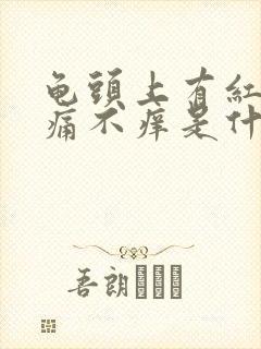 龟头上有红斑不痛不痒是什么引起的