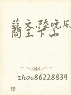 苏文,陆晚风 阎王下山