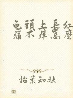 龟头上长红斑不痛不痒怎么回事