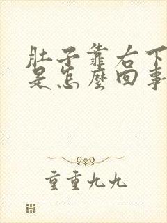 肚子靠右下方疼是怎么回事封面