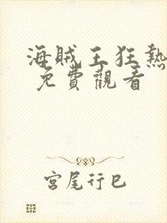 海贼王狂热行动 免费观看