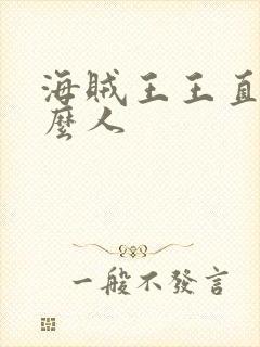 海贼王王直是什么人