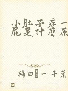 小肚子疼一直放屁是什么原因