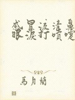 感冒流清鼻涕流眼泪打喷嚏吃啥药