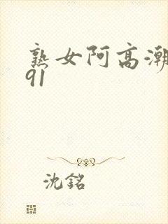 熟女阿高潮合集91