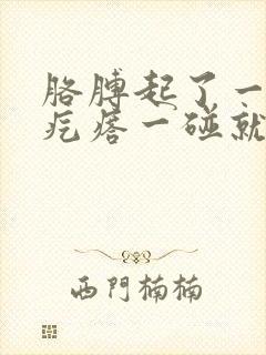 胳膊起了一个硬疙瘩一碰就疼封面