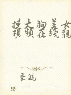 摸大胸美女的胸视频在线观看