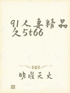 91人妻精品久久5t66