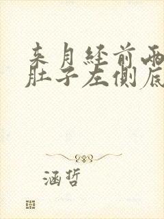 来月经前两天小肚子左侧底下疼是什么原因封面