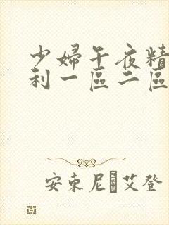 少妇午夜精品福利一区二区三区
