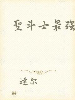 圣斗士最强圣衣封面