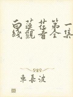 白莲花第一季在线观看全集免费高清