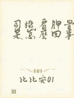 司机肩胛骨缝疼是怎么回事