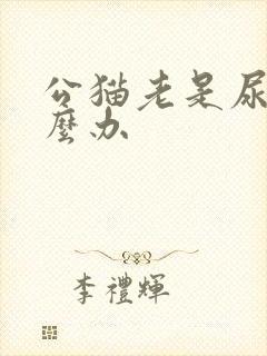 公猫老是尿闭怎么办封面