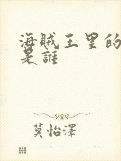 海贼王里的伊姆是谁