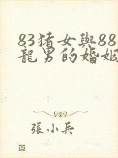 83猪女与88龙男的婚姻怎样