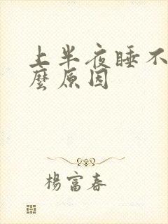 上半夜睡不着什么原因