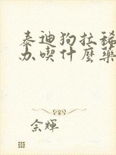 泰迪狗拉稀怎么办吃什么药