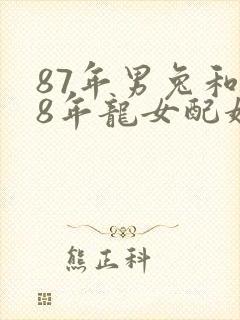 87年男兔和88年龙女配婚姻好不好封面