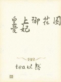 皇上御花园中要爱妃