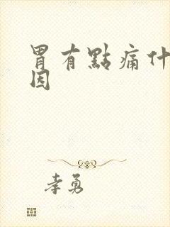 胃有点痛什么原因