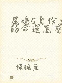 属鸡5月份出生的命运怎么样