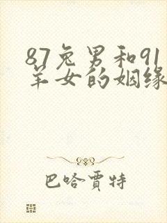 87兔男和91羊女的姻缘