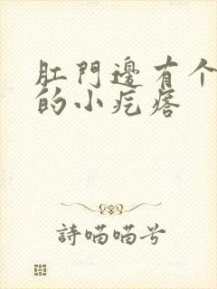 肛门边有个白色的小疙瘩