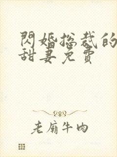 闪婚总裁的契约甜妻免费封面