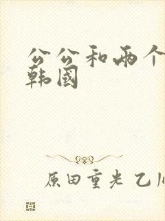 公公和两个儿媳韩国封面