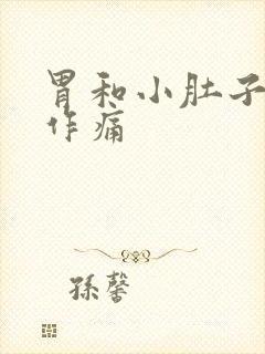 胃和小肚子隐隐作痛