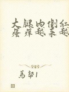 大腿内侧红疙瘩瘙痒越来越多封面