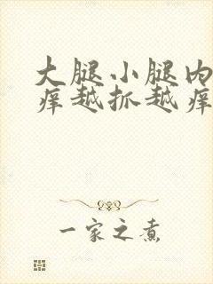 大腿小腿内侧痒痒越抓越痒有小红疙瘩