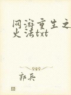 网游重生之狂暴火法txt