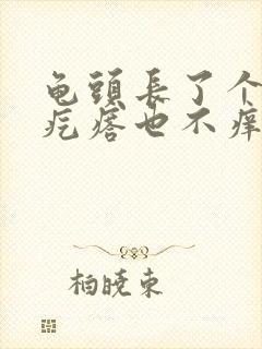 龟头长了个小红疙瘩也不痒怎么回事