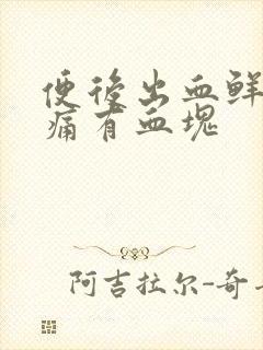 便后出血鲜红无痛有血块封面