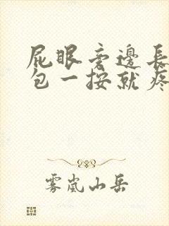 屁眼旁边长了个包一按就疼怎么办