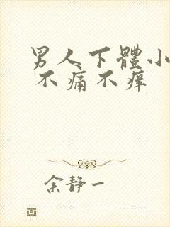 男人下体小疙瘩 不痛不痒封面