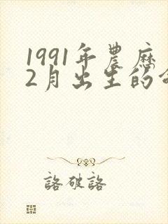1991年农历2月出生的命运