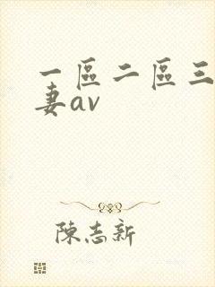 一区二区三区人妻av
