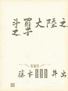 斗罗大陆之七怪之子