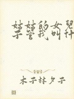 姑姑的女儿的儿子管我叫什么封面