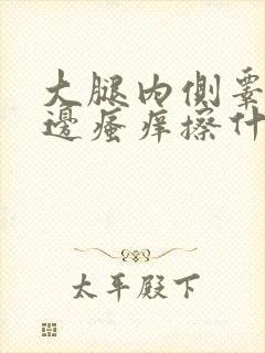 大腿内侧睾丸旁边瘙痒擦什么药膏封面