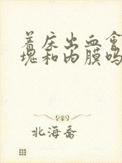 着床出血会有血块和内膜吗封面