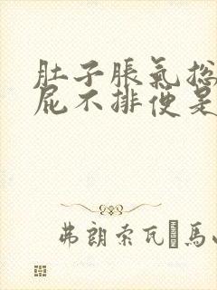 肚子胀气总是放屁不排便是怎么回事